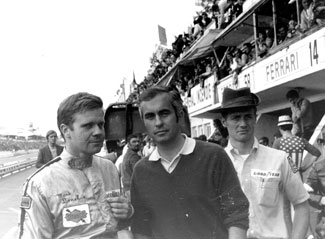 Mark Donohue, Roger Penske and John 