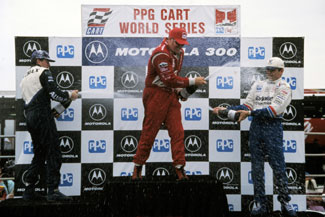 Paul Tracy’s INDYCAR win at Gateway marked Team Penske’s 200th victory.