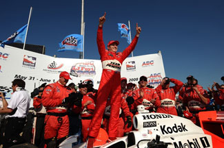 Ryan Briscoe’s win at Milwaukee in 2008 represented the team’s 300th all-time victory.