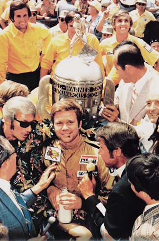 The Indianapolis 500 win by Mark Donohue in 1972 marked the first of 18 triumphs at Indy for Team Penske.