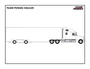 Hauler Coloring Page