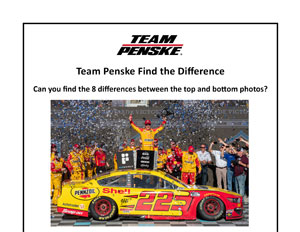 NASCAR Find The Difference
