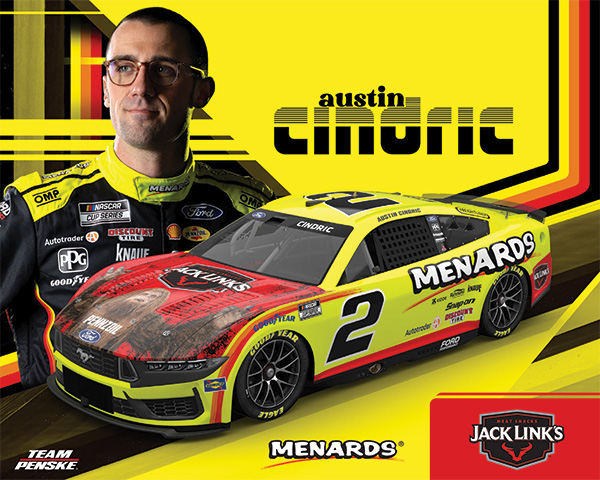 Austin Cindric - 2025 Discount Tire Hero Card