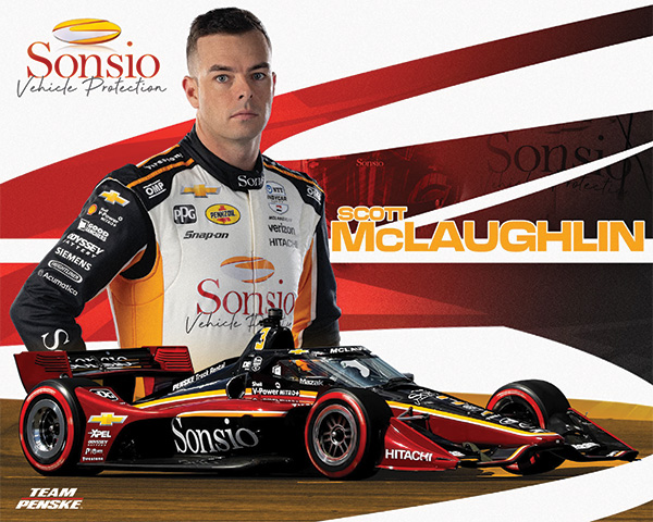 Team Penske Scott McLaughlin Autograph Card