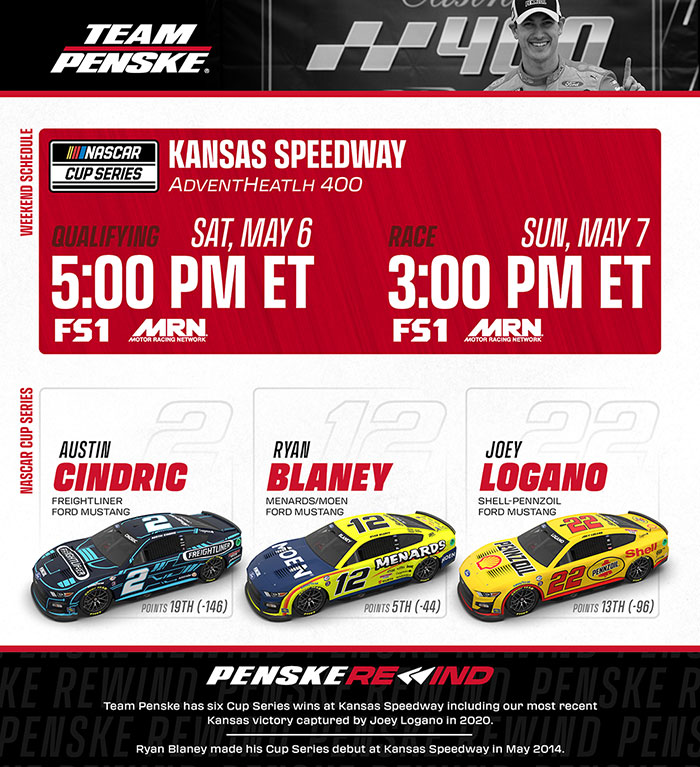 Team Penske Weekend Preview