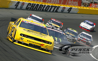 Hornish Brings Alliance Parts Dodge Challenger Home 9th