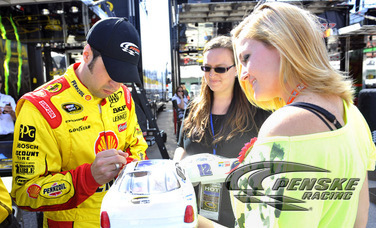 Hornish Starting 17th in Sunday's Ford 400