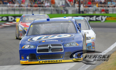 Keselowski Earns 2nd-Place in Memorable Finish 