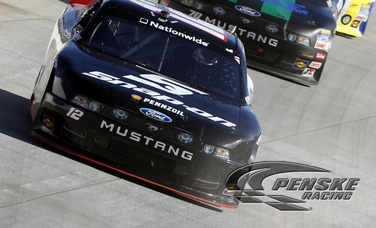 Hornish Battles Handling Issues at Dover