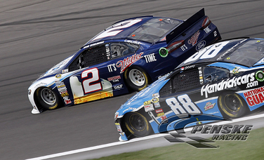 Keselowski Finishes 17th in Hollywood Casino 400