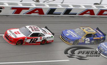 Hornish Finishes 25th After Being Collected in Accident