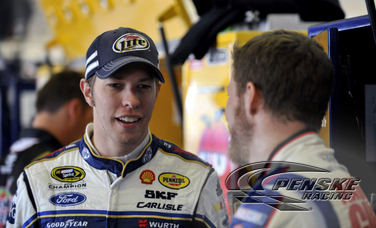Keselowski Leads Penske Qualifying inTexas 