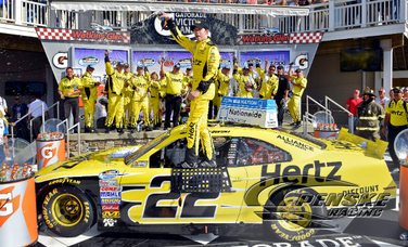 Keselowski Wins the ZIPPO 200 at The Glen