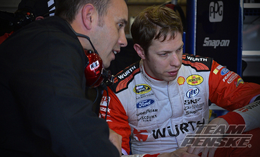 Keselowski To Start On Front Row At Fontana