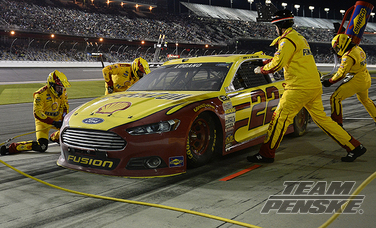 Logano Crosses Finish Line In Third-Place at Daytona