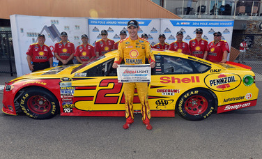 Joey Logano Pole Winning Notes - Michigan
