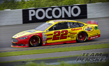 Engine Troubles End Logano's Hopes for Soild Finish
