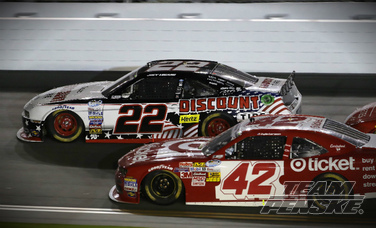 Logano Finishes 6th in Subway Firecracker 250