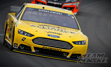 Keselowski Finishes Twenty-Third at the Tricky Triangle