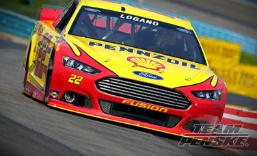  Logano Collects His Third Consecutive Top-10 Finish
