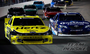 Blaney Charges to Top-5 Finish Friday Night at Richmond