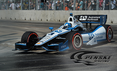 Castroneves Captures a Top-10 in Streets of Baltimore