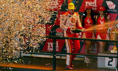 McLaughlin on Podium at Sydney Night Race