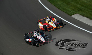 All Three Penske Cars in Top-7 in Monday's Practice