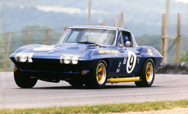 The Team Penske Corvette won its class at Sebring in 1966 as the organization began a winning tradition in its very first year.