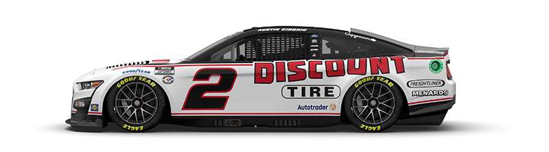 No. 2 Discount Tire Ford Mustang