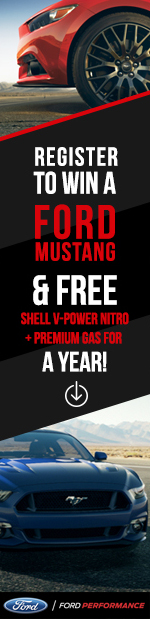 Register to win a Ford Mustang!