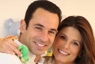 Helio Castroneves and Adriana Henao photo gallery