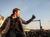 Keselowski at Detroit Thanksgiving Parade and Lions Game photo gallery